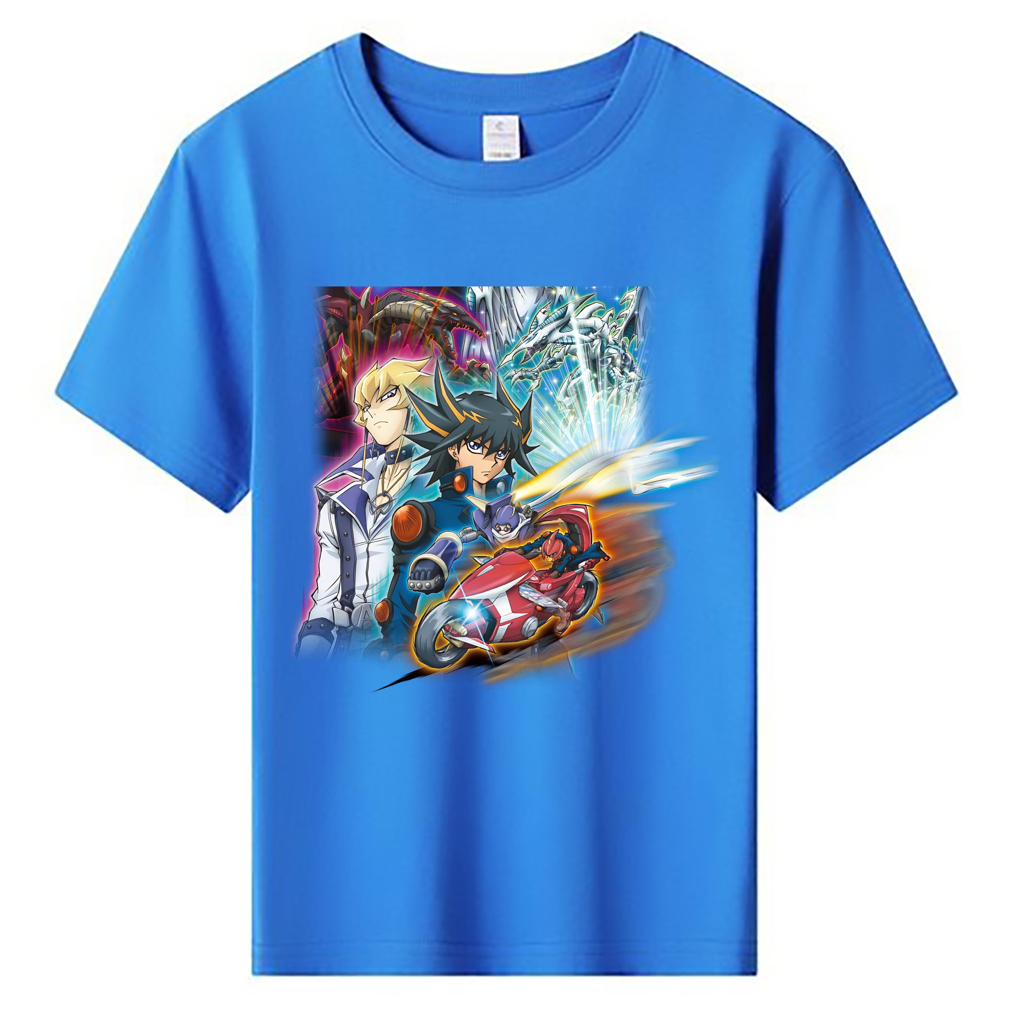 （画像用） 遊☆戯☆王 Yu-Gi-Oh! 綿100％キッズTシャツ（フロントプリント）